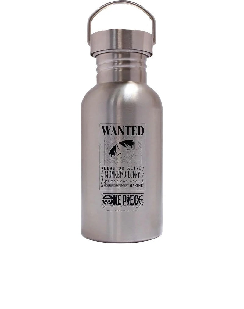 ONE PIECE 海賊王 不銹鋼水樽 路飛懸賞 (500ml)