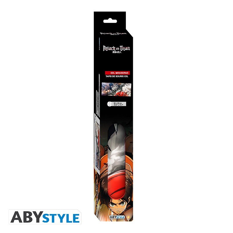 進擊的巨人 滑鼠墊 XXL 綜合角色 - Microworks ACG