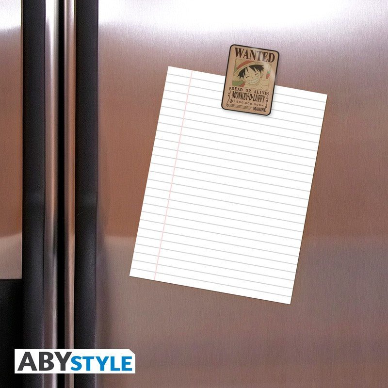 ONE PIECE 海賊王 金屬磁貼 路飛懸賞 - Microworks ACG