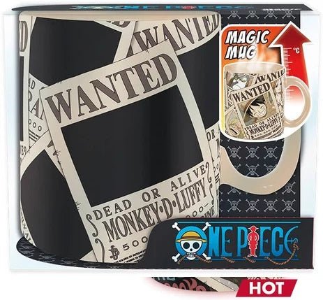 ONE PIECE 海賊王 熱力變色馬克杯 460ml 懸賞 - Microworks ACG