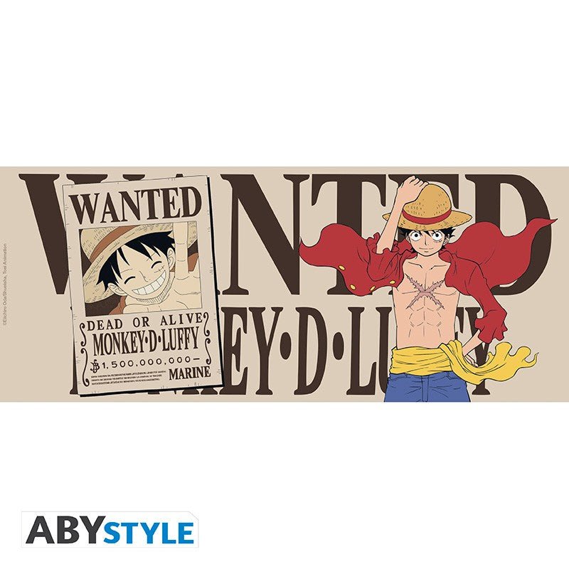 ONE PIECE 海賊王 馬克杯 460ml 路飛wanted - Microworks ACG