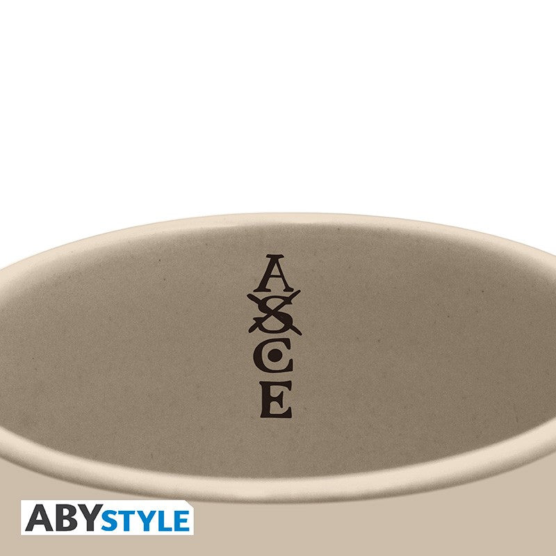 ONE PIECE 海賊王 熱力變色馬克杯 460ml 艾斯懸賞 - Microworks ACG