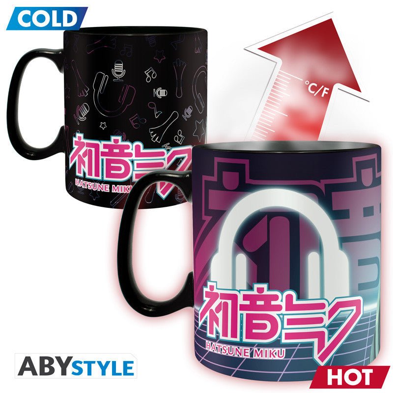 初音未來 熱力變色馬克杯 460ml 初音 - Microworks ACG