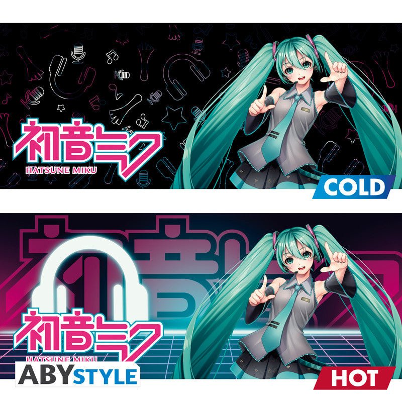 初音未來 熱力變色馬克杯 460ml 初音 - Microworks ACG