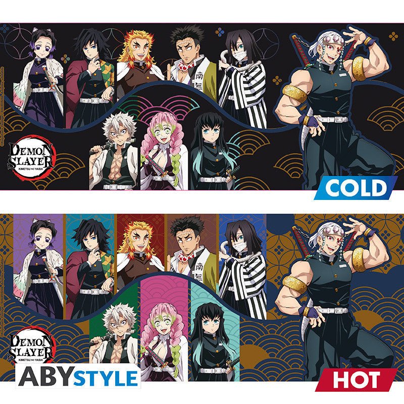 鬼滅之刃 熱力變色馬克杯 460ml 九柱 - Microworks ACG