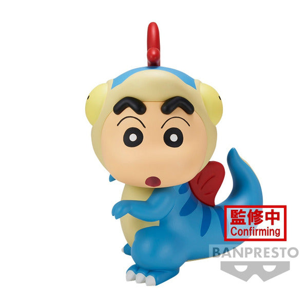 Banpresto [景品] 蠟筆小新：我們的恐龍日記 春日部防衛隊 小新 恐龍造型