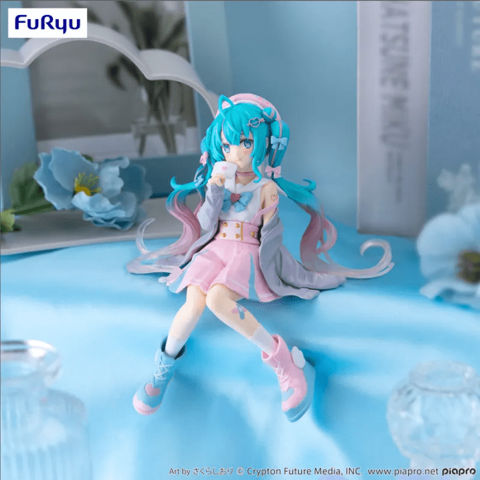 FuRyu《初音未來》Noodle Stopper Figure - Love Sailor 灰色 ver. - Microworks ACG