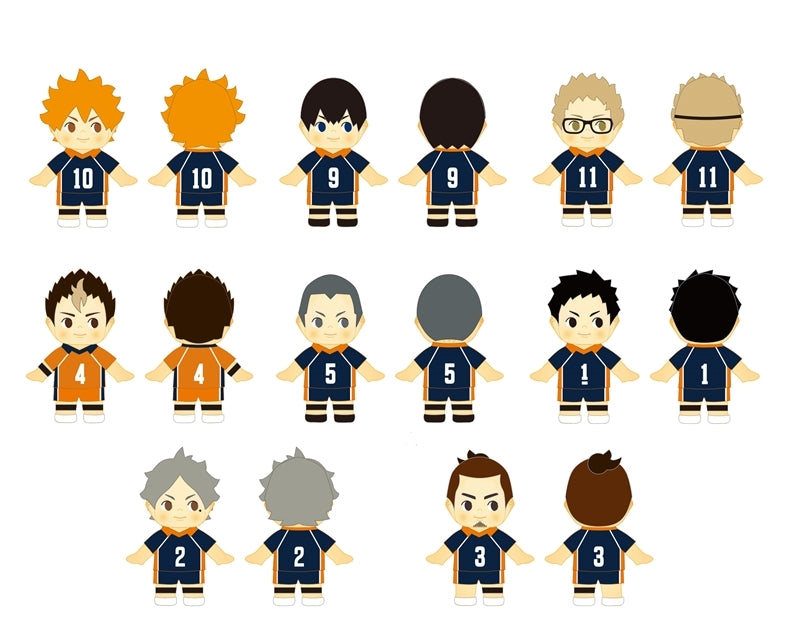 TOHO《排球少年！！》 盲抽Kewpie（制服）Vol.１ 盲抽1個，共8款