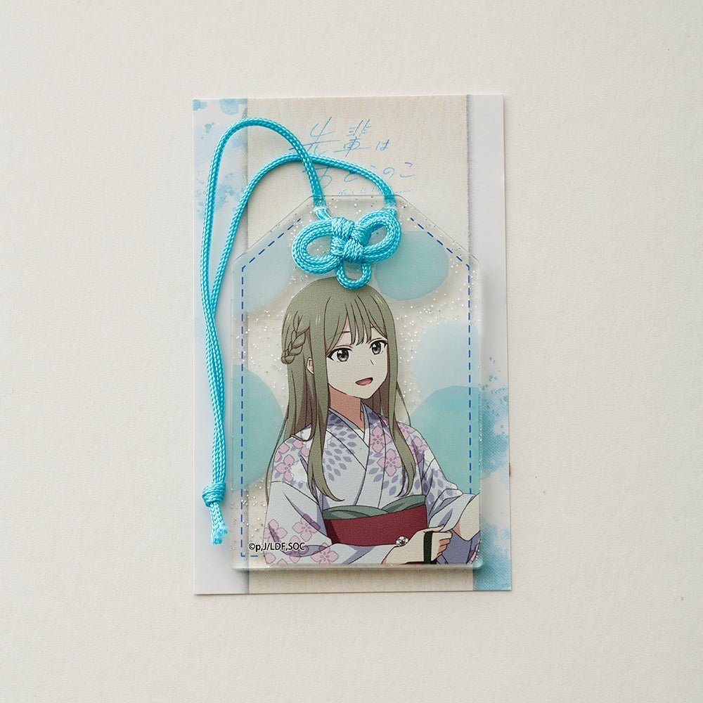 《學姊是男孩》京都物販 御守風壓克力吊飾 - 花岡真琴 - Microworks ACG
