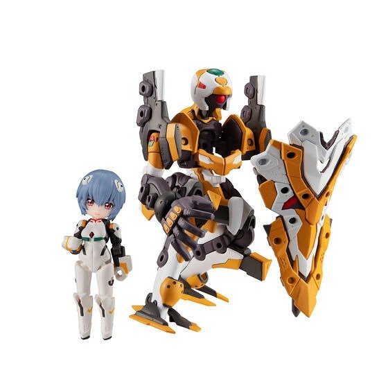 《預訂》Megahouse [DESKTOP ARMY] 《福音戰士新劇場版》綾波麗 & EVA 零號機 (改)[再販][PB] - Microworks ACG