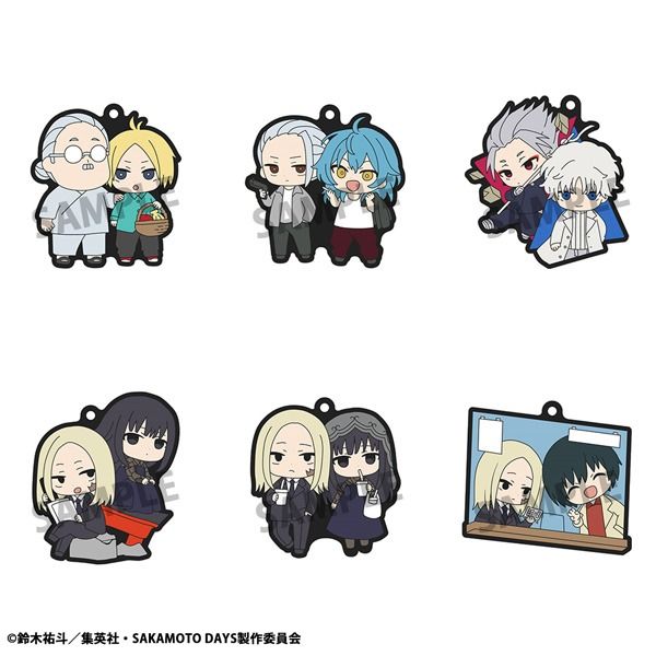 《預訂》Megahouse [橡膠塊鎖匙扣系列]《坂本日常》Vol.2 [盲抽] - Microworks ACG