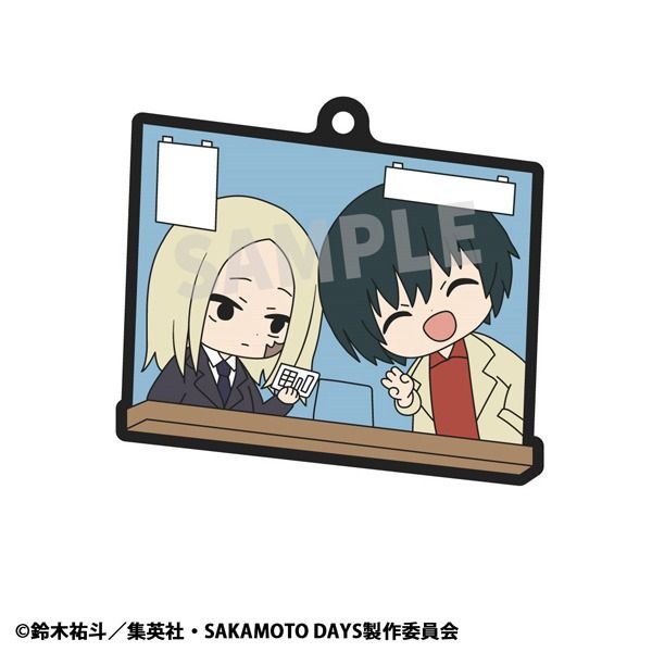 《預訂》Megahouse [橡膠塊鎖匙扣系列]《坂本日常》Vol.2 [盲抽] - Microworks ACG