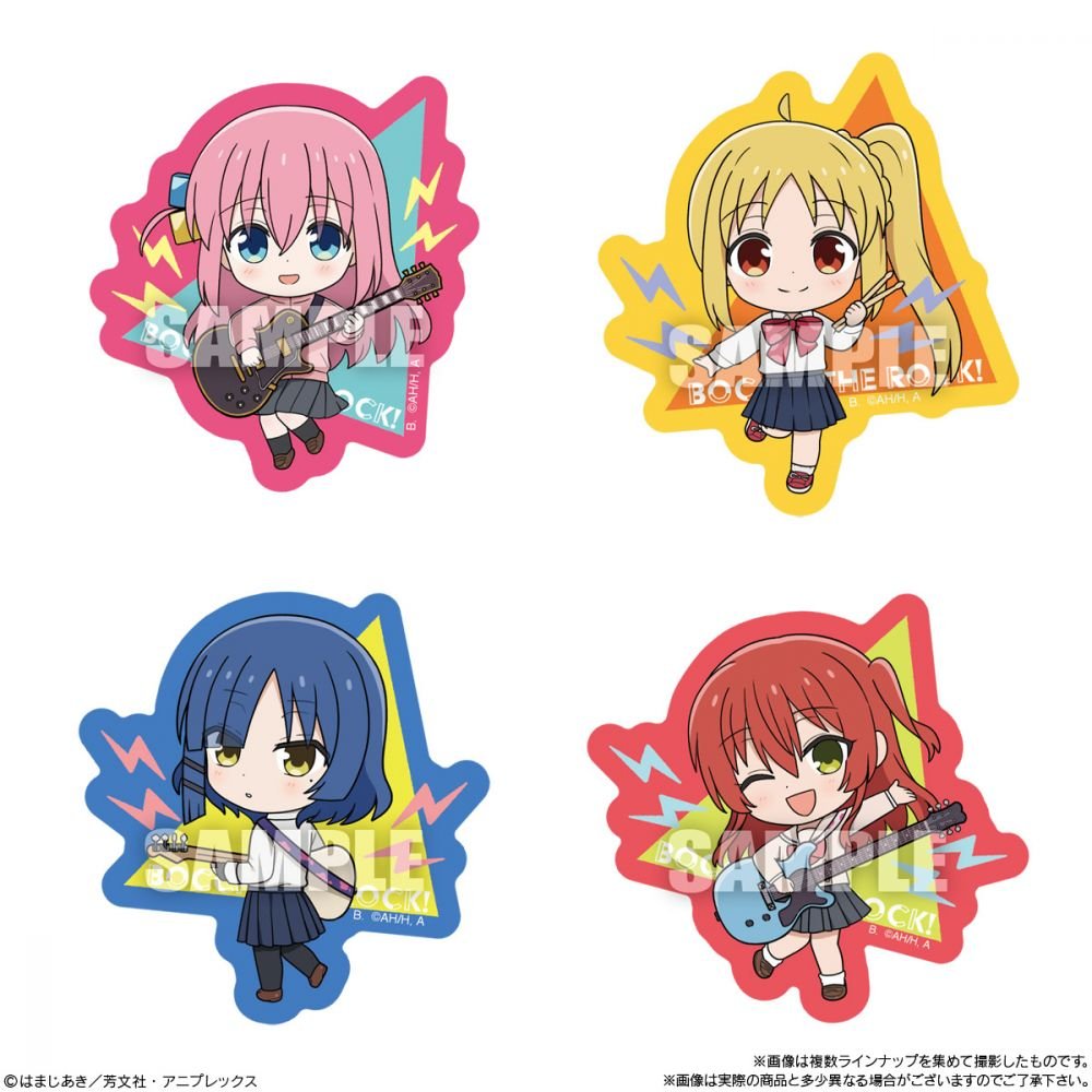 Bandai Candy Toy 孤獨搖滾！ 貼紙軟糖 - Microworks ACG