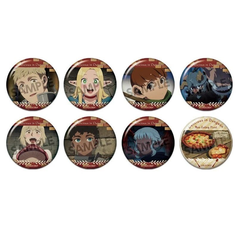 迷宮飯 盲抽襟章Vol.2 日版 盲抽1個 (共8款) - Microworks ACG