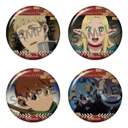 迷宮飯 盲抽襟章Vol.2 日版 盲抽1個 (共8款) - Microworks ACG