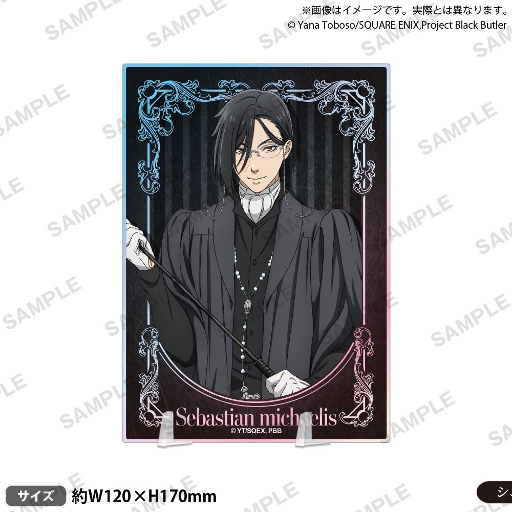 Bushiroad Creative《黑執事》寄宿學校編 角色亞加力座 賽巴斯欽・米卡艾利斯 - Microworks ACG