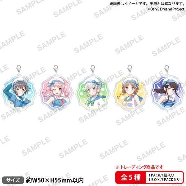 Bushiroad Creative《BanG Dream! It's MyGO!!!!!》壓克力吊飾 Voyage ver. 盲抽1個 (共5款) - Microworks ACG