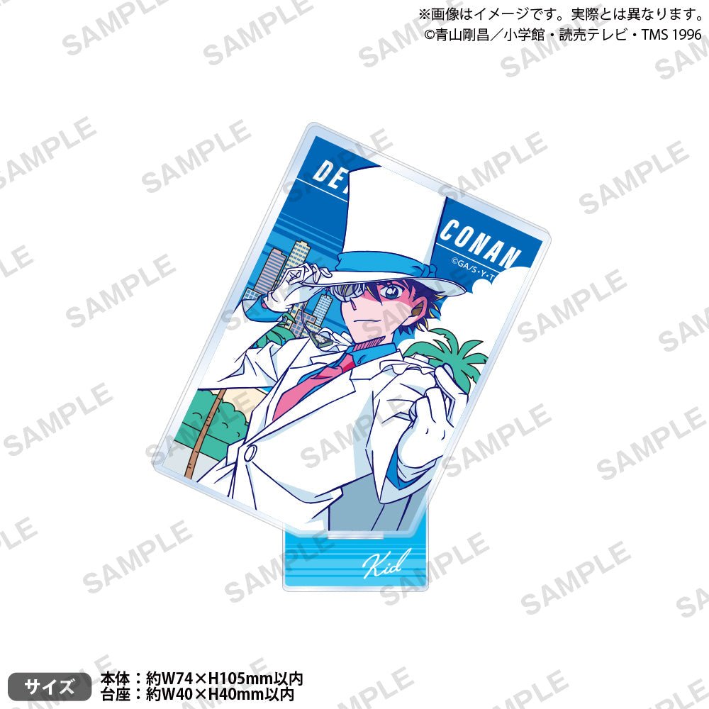 Bushiroad Creative《名偵探柯南》角色亞加力立牌座 City Pop ver. 怪盜基德 - Microworks ACG