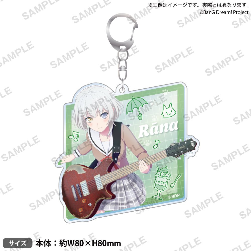 Bushiroad Creative 劇場版《BanG Dream! It's MyGO!!!!!》前編 亞加力匙扣 要樂奈 - Microworks ACG