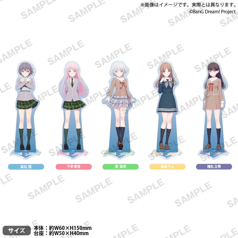 Bushiroad Creative 劇場版《BanG Dream! It's MyGO!!!!!》角色亞克力立牌座 千早愛音 - Microworks ACG