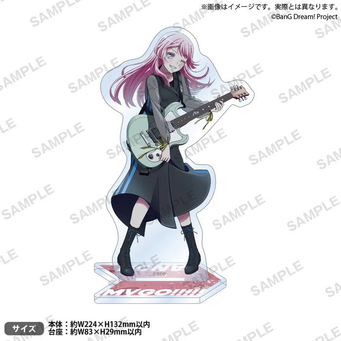 Bushiroad Creative MyGO!!!!! x togenashitogeari Avoid Note 角色立牌 - Microworks ACG