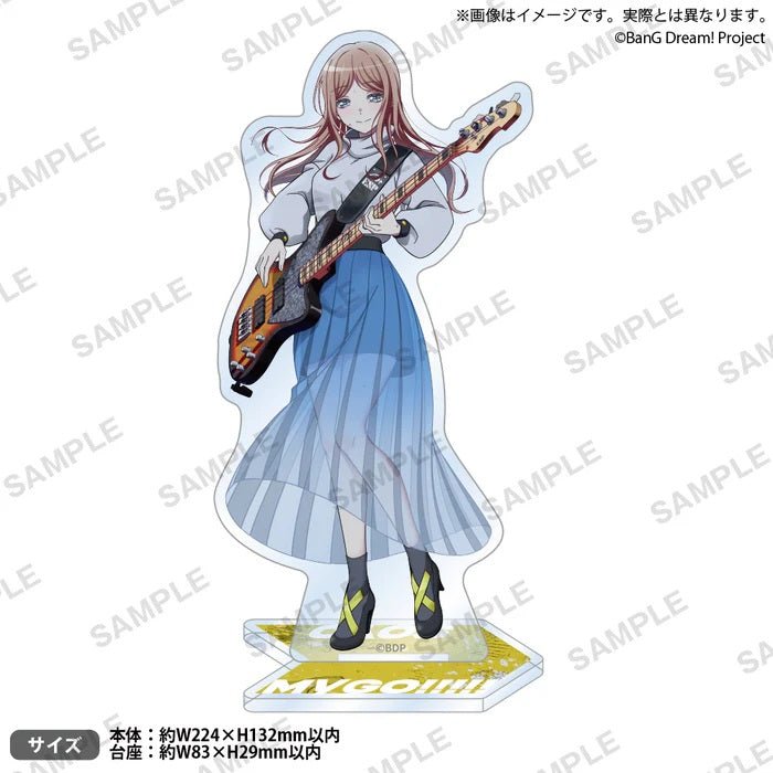 Bushiroad Creative MyGO!!!!! x togenashitogeari Avoid Note 角色立牌 - Microworks ACG