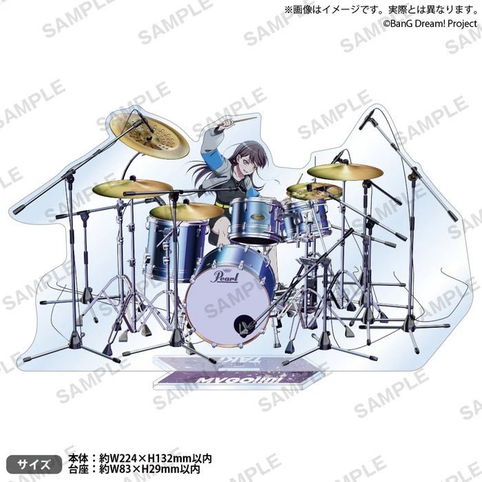 Bushiroad Creative MyGO!!!!! x togenashitogeari Avoid Note 角色立牌 - Microworks ACG