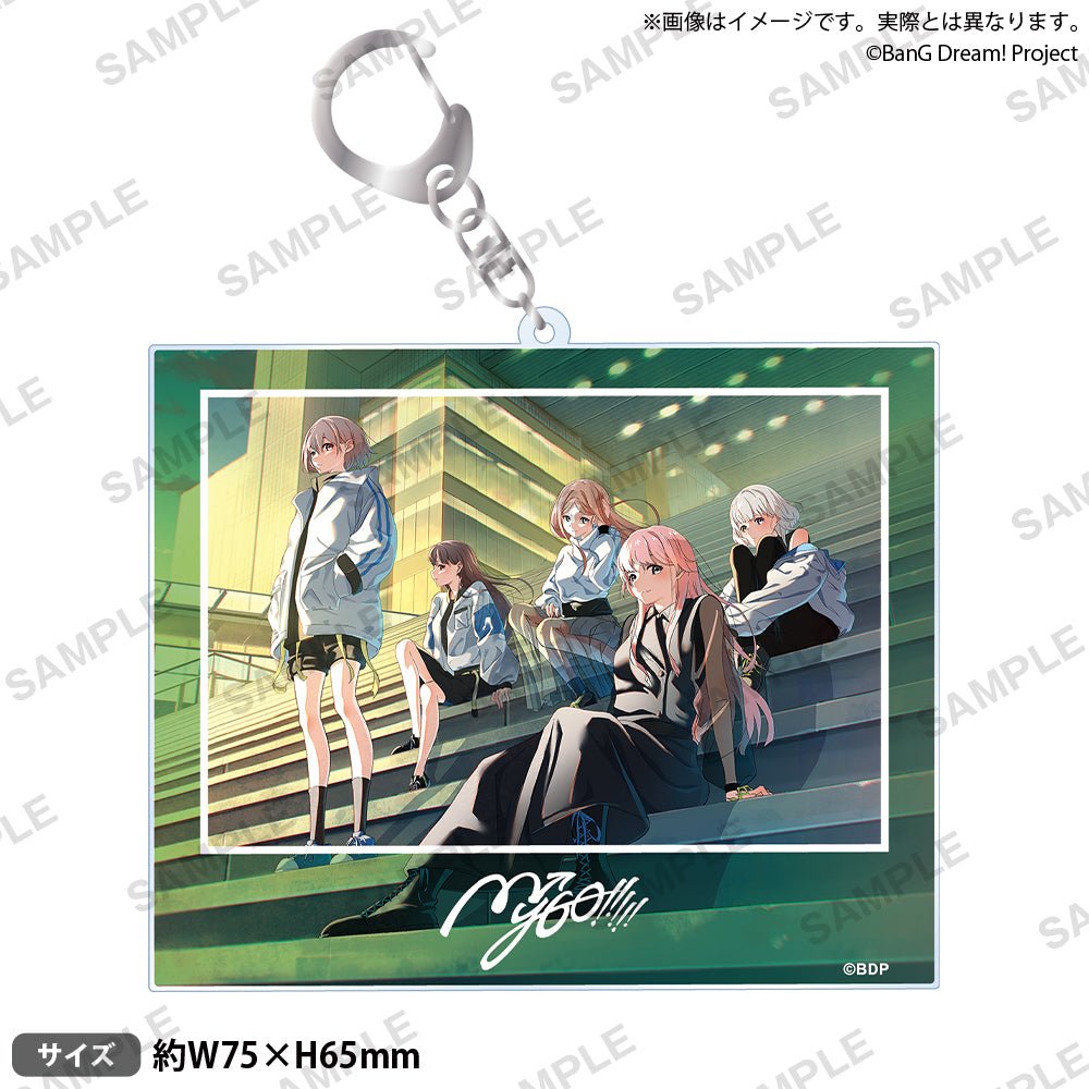 Bushiroad Creative《BanG Dream! It's MyGO!!!!!》亞克力匙扣 3rd LIVE「擁抱着聲音活着」 - Microworks ACG