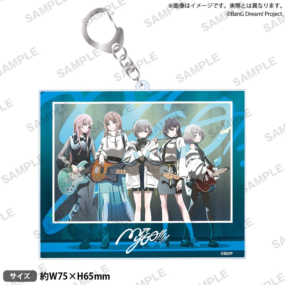 Bushiroad Creative《BanG Dream! It's MyGO!!!!!》亞克力匙扣 4th LIVE「在向前的聲音之中」 - Microworks ACG