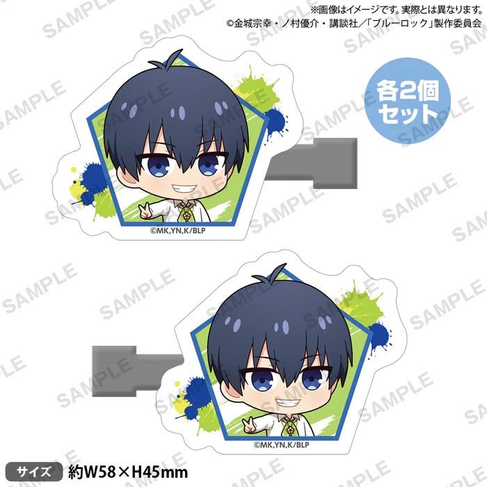 Bushiroad 《藍色監獄》髮夾套裝 Showtime!! - Microworks ACG