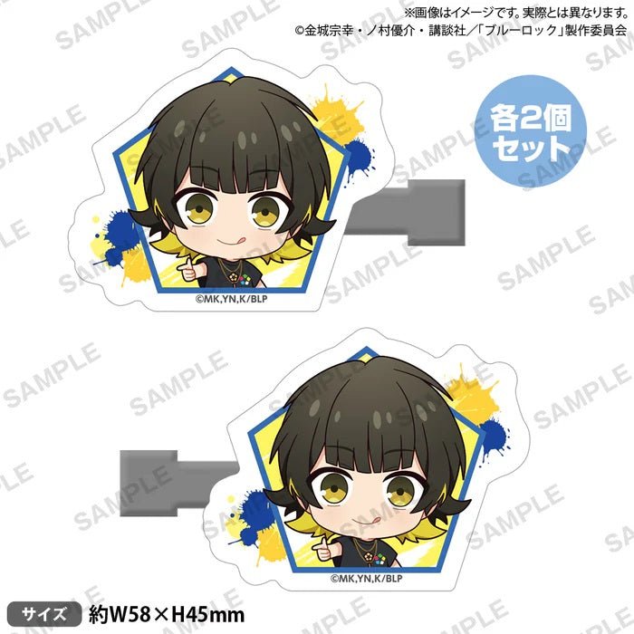 Bushiroad 《藍色監獄》髮夾套裝 Showtime!! - Microworks ACG