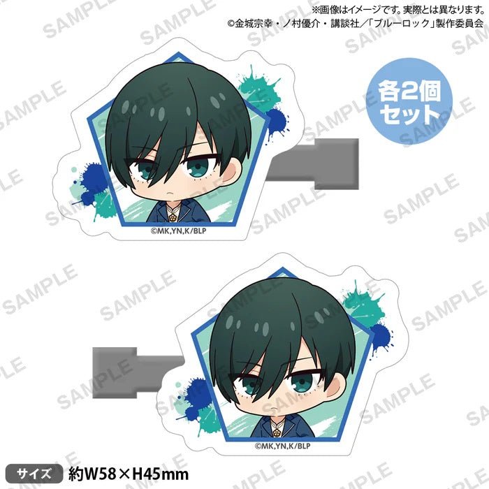 Bushiroad 《藍色監獄》髮夾套裝 Showtime!! - Microworks ACG