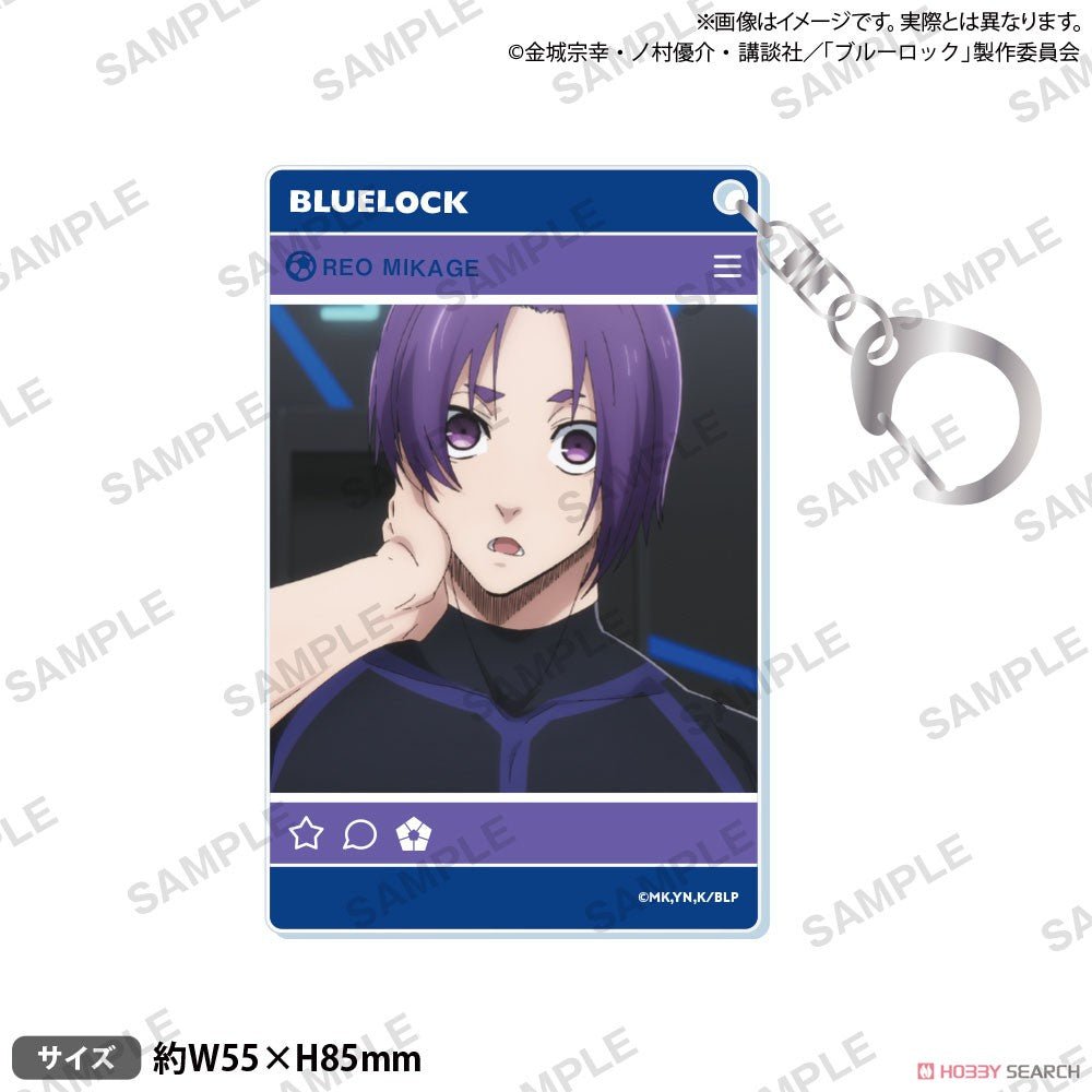 Bushiroad 《藍色監獄》亞克力匙扣 御影玲王 - Microworks ACG