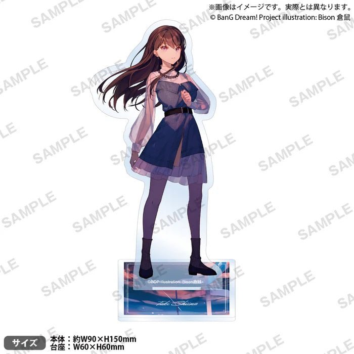 Bushiroad《BanG Dream ! It's MyGO!!!!!》亞克力立牌Memorial Art ver. - Microworks ACG