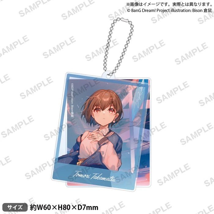 Bushiroad《BanG Dream ! It's MyGO!!!!!》亞克力匙扣Memorial Art ver. - Microworks ACG