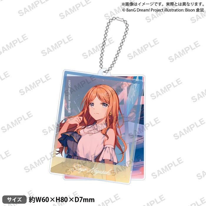 Bushiroad《BanG Dream ! It's MyGO!!!!!》亞克力匙扣Memorial Art ver. - Microworks ACG