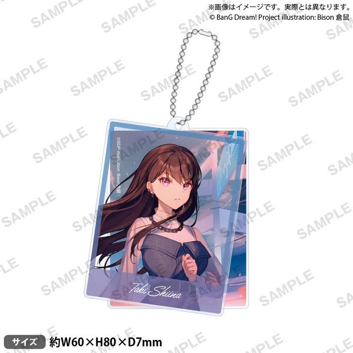 Bushiroad《BanG Dream ! It's MyGO!!!!!》亞克力匙扣Memorial Art ver. - Microworks ACG