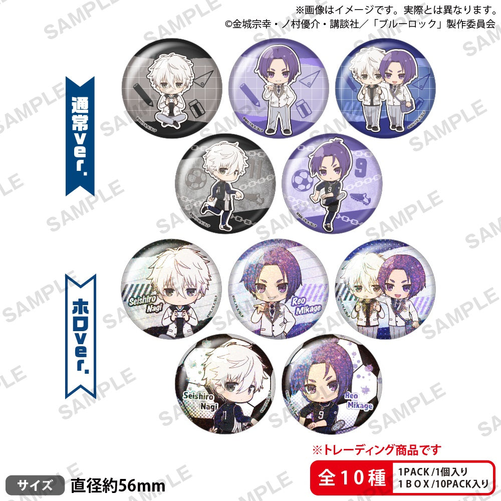 Bushiroad Creative《藍色監獄》盲抽襟章 凪誠士郎 御影玲王 盲抽1個 共10款