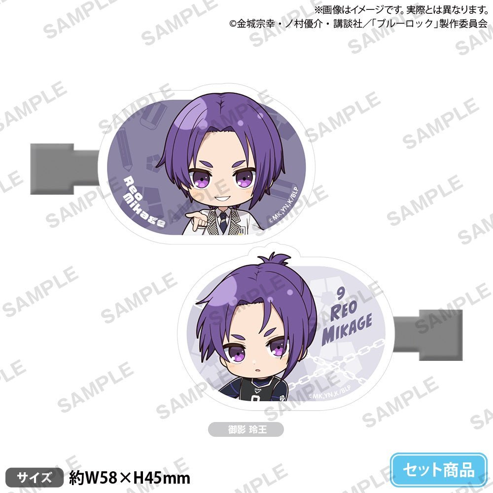 Bushiroad《藍色監獄》髮夾套裝 - Microworks ACG