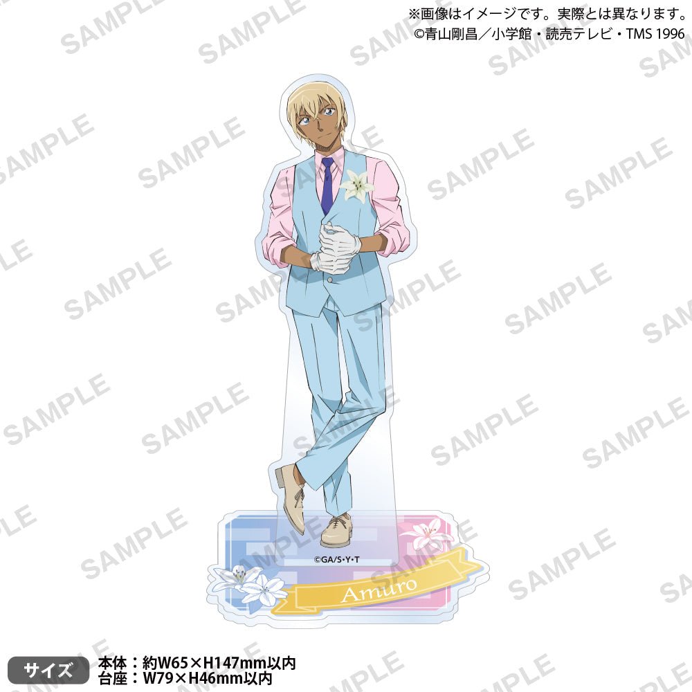 Bushiroad Creative《名偵探柯南》角色亞加力立牌座 襯衫款式Ver. - Microworks ACG