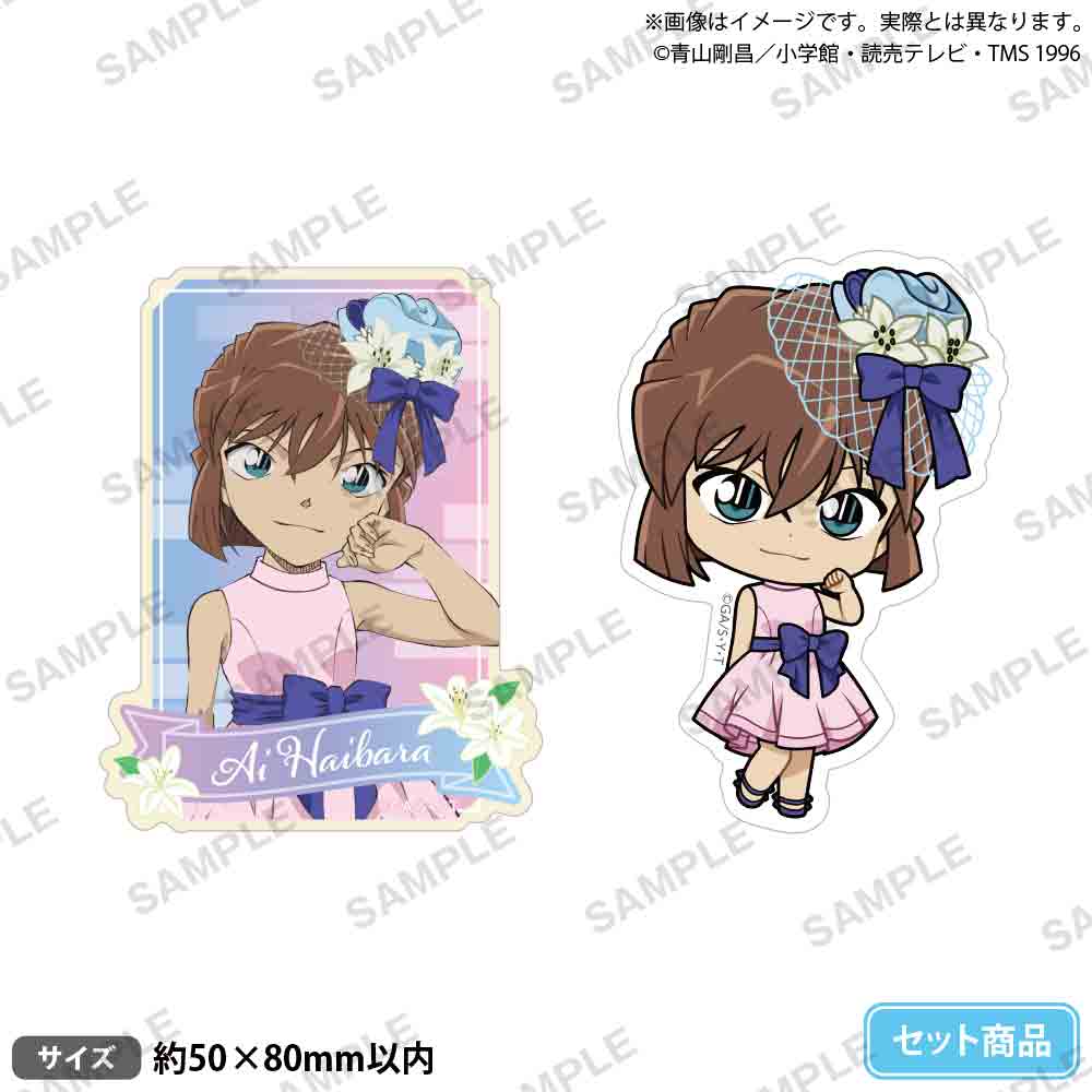 Bushiroad Creative《名偵探柯南》迷你貼紙Set(2入) 襯衫款式Ver. - Microworks ACG