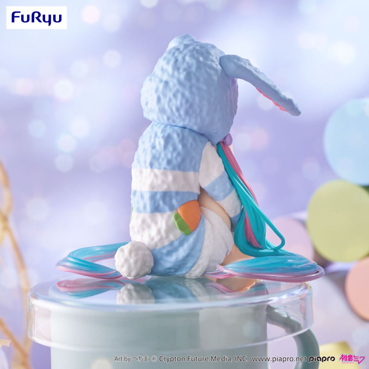 《預訂已截單》FuRyu [Noodle Stopper]《初音未來》初音 兔耳連帽睡衣 - 藍色 - 《2025年7月發售》 - Microworks ACG