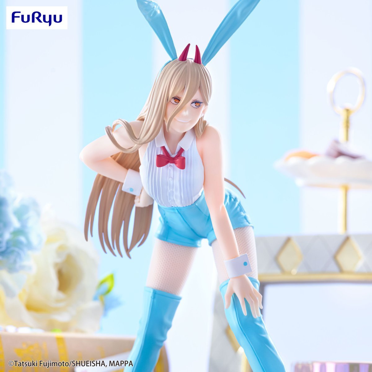 FuRyu [BiCute Bunnies]《鏈鋸人》帕瓦 淺藍色ver. - Microworks ACG