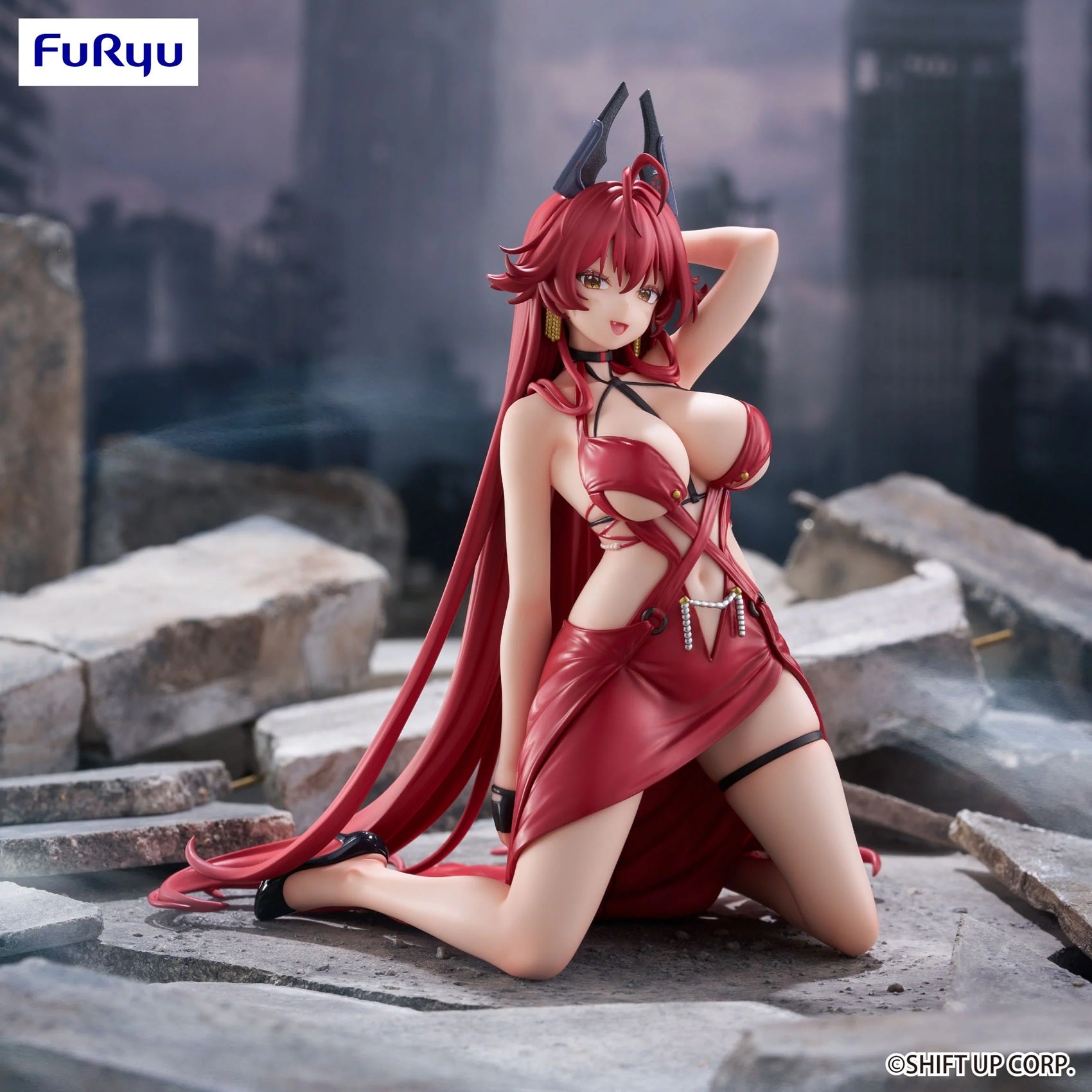 《預訂》FURYU [Noodle Stopper]《勝利女神：妮姬》小紅帽 : 荒誕紅 - Microworks ACG