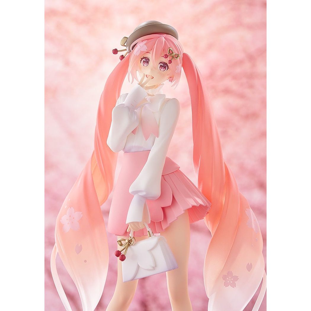 《預訂》Good Smile [Smile Value 2025] Pop Up Parade《初音未來》櫻未來 賞花穿搭Ver. - Microworks ACG