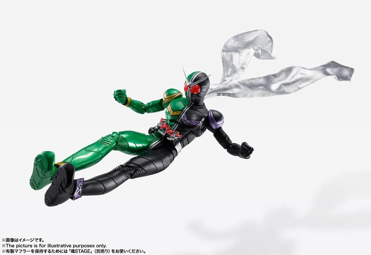 BANDAI [SHF真骨彫製法] 幪面超人W 旋風王牌形態 (風都偵探) (2024年版)