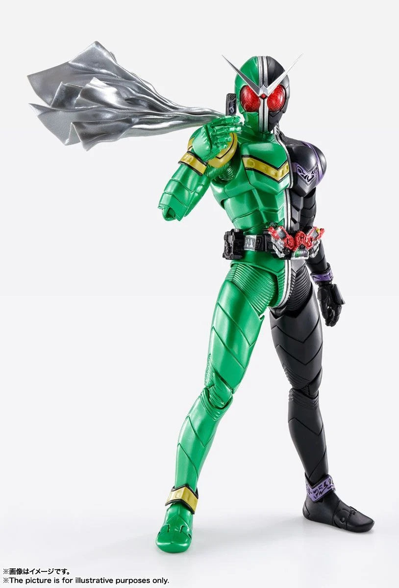 BANDAI [SHF真骨彫製法] 幪面超人W 旋風王牌形態 (風都偵探) (2024年版)