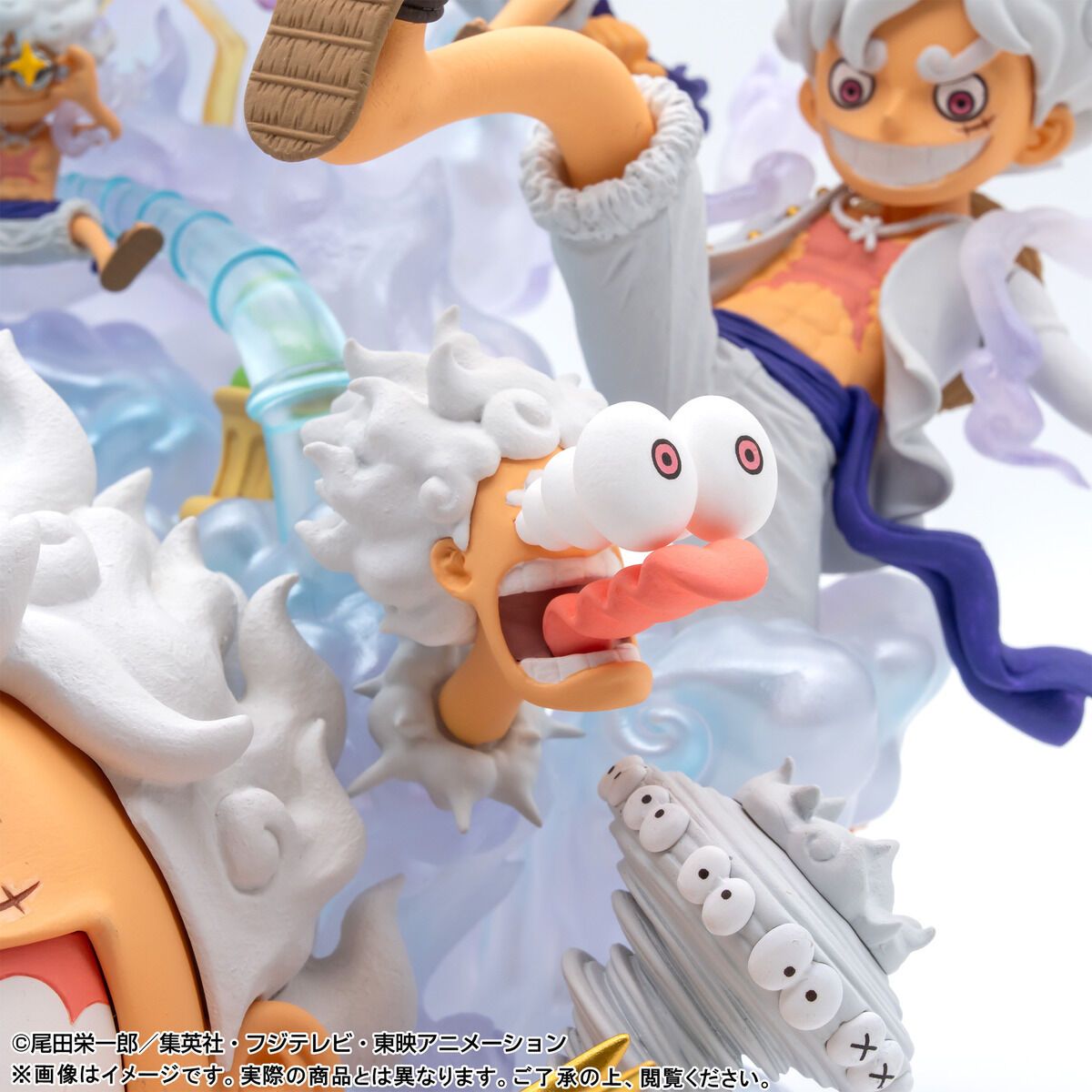 《預訂》Bandai [WCF Premium] 海賊王 五檔路飛 [WCF x SHF] SET裝 - Microworks ACG