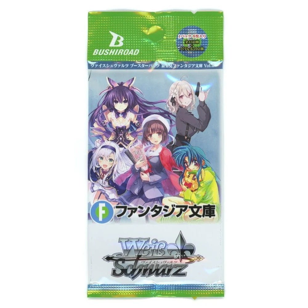 Bushiroad Weiss Schwarz《富士見Fantasia文庫Vol.2》Booster Pack 擴充包 (1包) - Microworks ACG