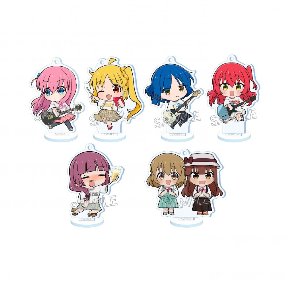 孤獨搖滾！ SHELTER×孤獨搖滾! 亞克力立牌匙扣 A 盲抽1個 (共6款) 日版 - Microworks ACG